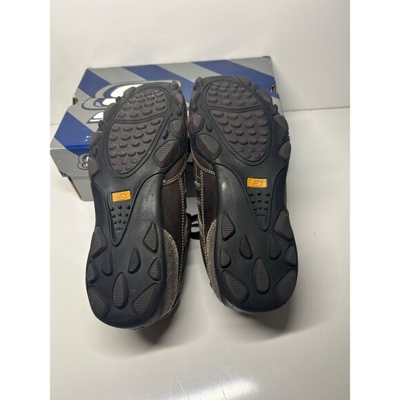Skechers Mens Chocolate Brown Casual Comfort Shoes Size 10 New In Box Durable main image 4